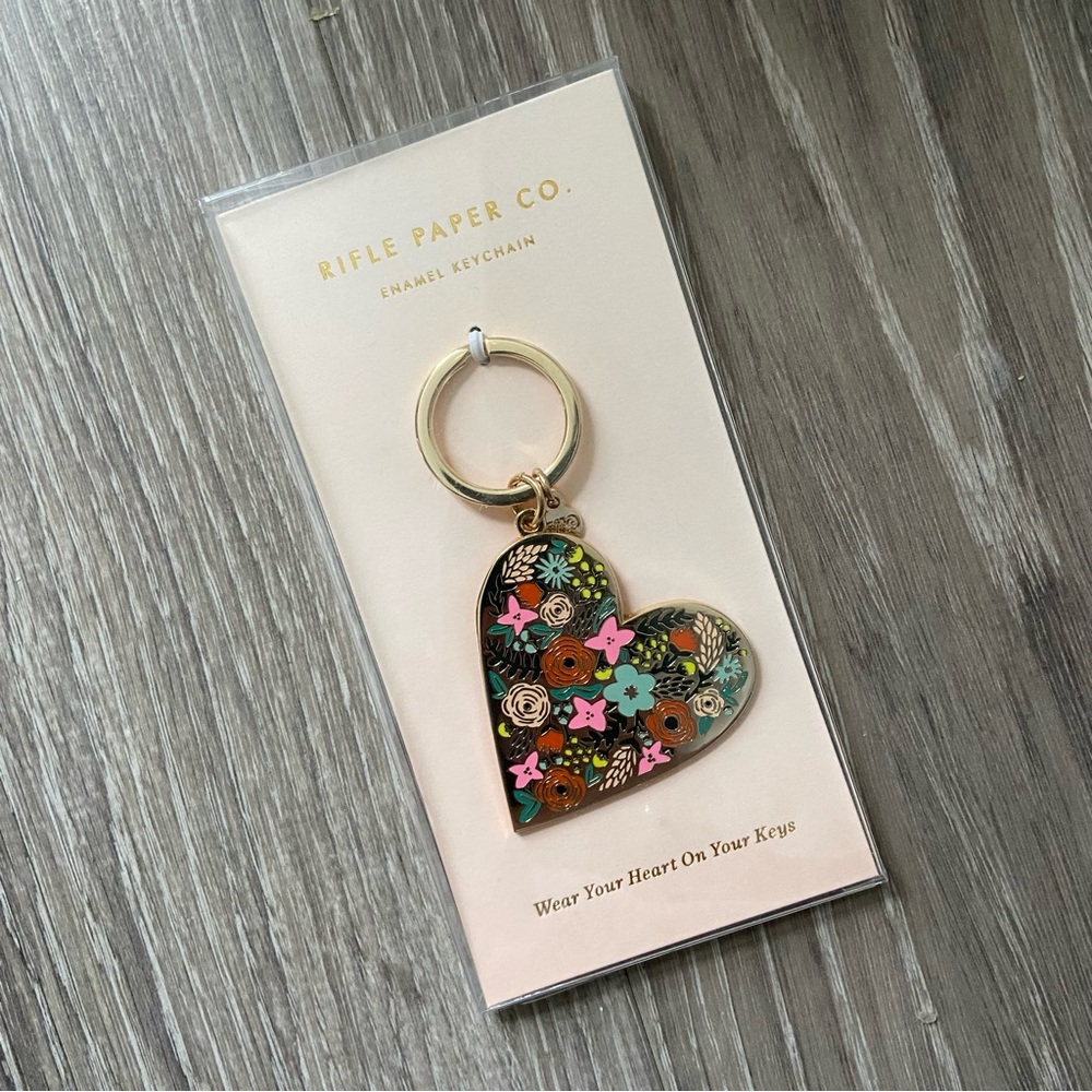 Gold Heart Keychain ✨ Free with purchase